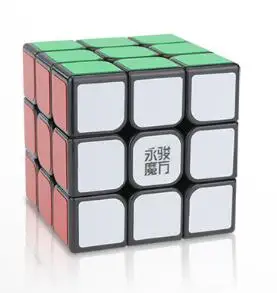 Qiyi mofangge 4x4 куб qihang черный/Stickerless/белый Cubo magico Развивающие игрушки для детей прямая кубик рубика - Цвет: Black