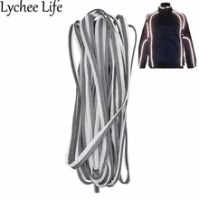 Lychee Life яркая серебристая светоотражающая ткань одноцветная 10 м ткань DIY Ручная работа для домашнего шитья одежда текстильные принадлежности аксессуары