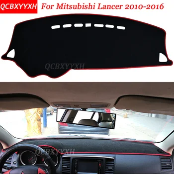 

Car Styling Dashboard Avoid Light Pad Polyester For Mitsubishi Lancer 2010-2016 Instrument Platform Desk Cover Protective Mats