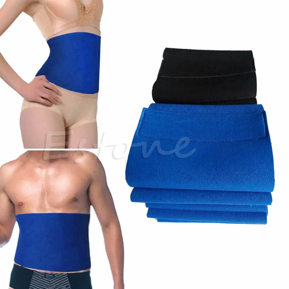 

2018 Hot Waist Trimmer Exercise Burn Fat Sweat Weight Loss Slimming Body Shaper Wrap Belt A17_25