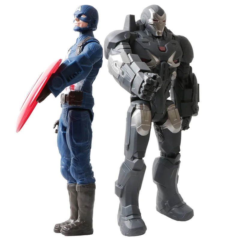 12 ''/30 см Marvel Мстители Endgame Titan Hero War Machine Капитан Америка муравей Hawkeye Thor Фигурки игрушки для детей Подарки