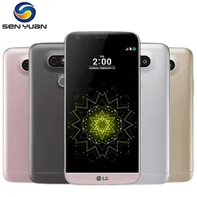 LG-teléfono inteligente G5 H820 H850, Original, libre, Quad-core, 4GB RAM, 32GB ROM, pantalla táctil de 5,3 pulgadas, cámara de 16MP, 4G, WIFI, GPS, G5