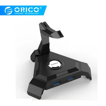 

ORICO LH4-U2 Multi Function USB Splitter Hub 4 Ports High Speed Cable Management USB Hub with Led Light for Notebook Laptop PC