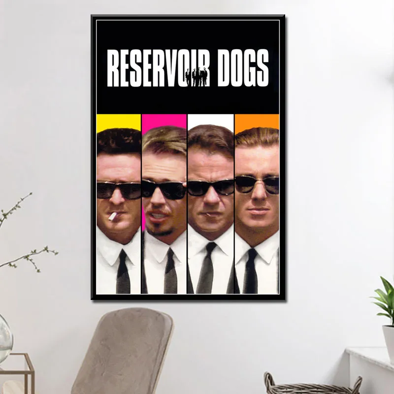 P252 Tank Dogs Quentin Tarantino Классическая серия фильмов винтажная художественная роспись
