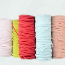 20 ярдов 3 мм швейная лента-резинка тонкая эластичная лента для одежды повязка на голову ткань