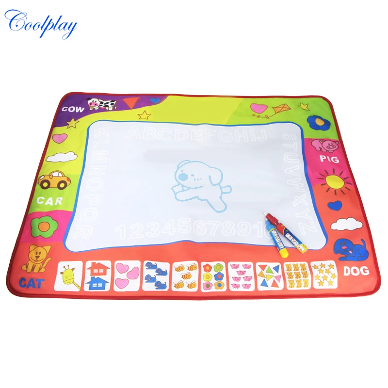 Coolplay 80x60cm Aqua Doodle Painting Mat 2 Drawing Pen Water Drawing