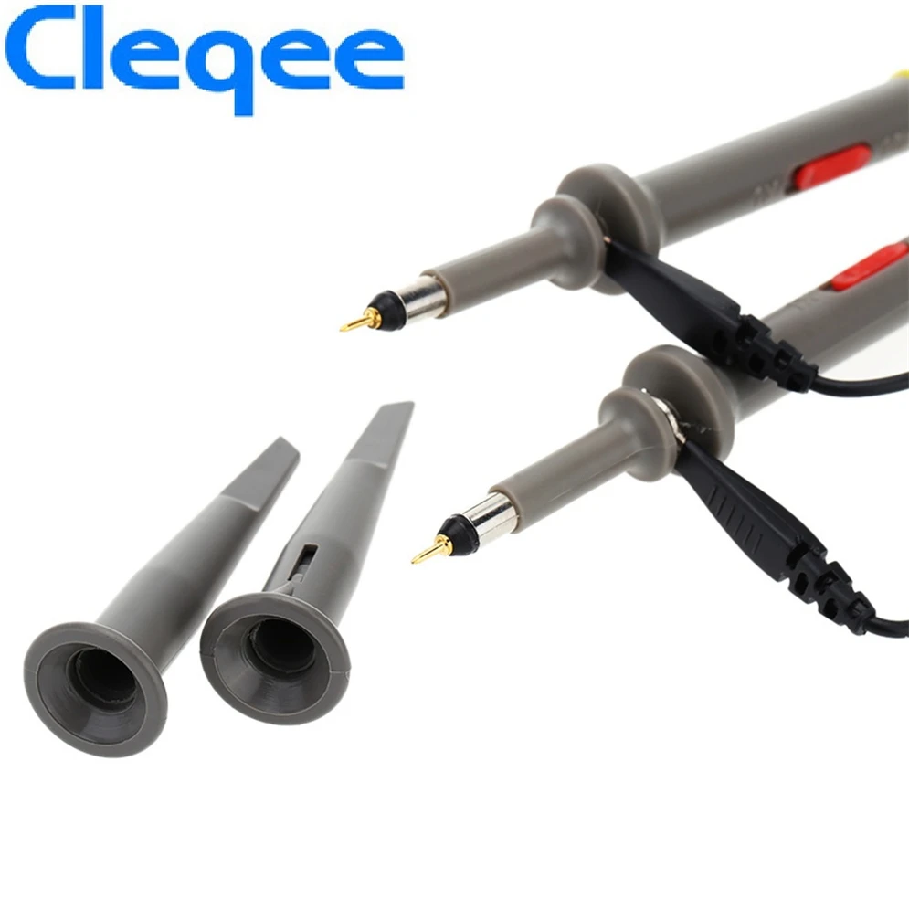 Осциллограф Cleqee P6060 2 шт. зонд 60 МГц зажимы для осциллографа Tektronix HP X1/X10|Детали и