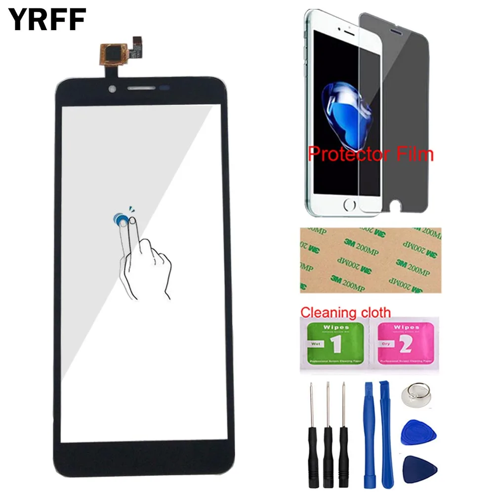 

5.5'' Mobile Phone Touch Panel For Doogee X60L Sensor Touch Screen Digitizer Panel Lens Sensor Tools Protector Film