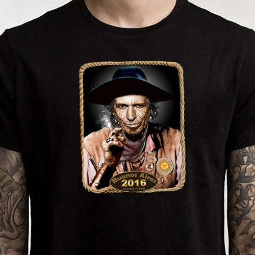 

Keith Richards T-Shirt Goucho as Worn by Keith