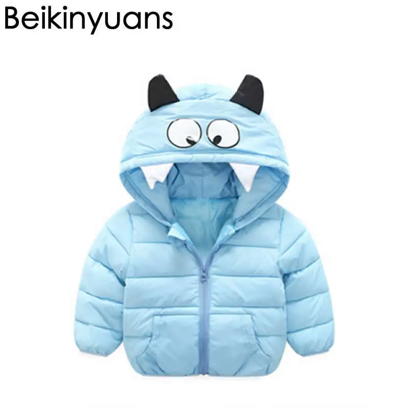 

Baby cotton thickening warm jacket Winter Coat Girls Jacket Kids Outerwear Children Coat Spring Clothing Boys Hooded