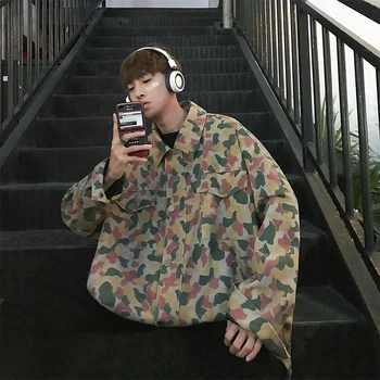 

2019 Spring New Korean Version Of The Men's Loose Trend Couples Wild Bf Wind Cute Harajuku Casual Jacket L-2XL