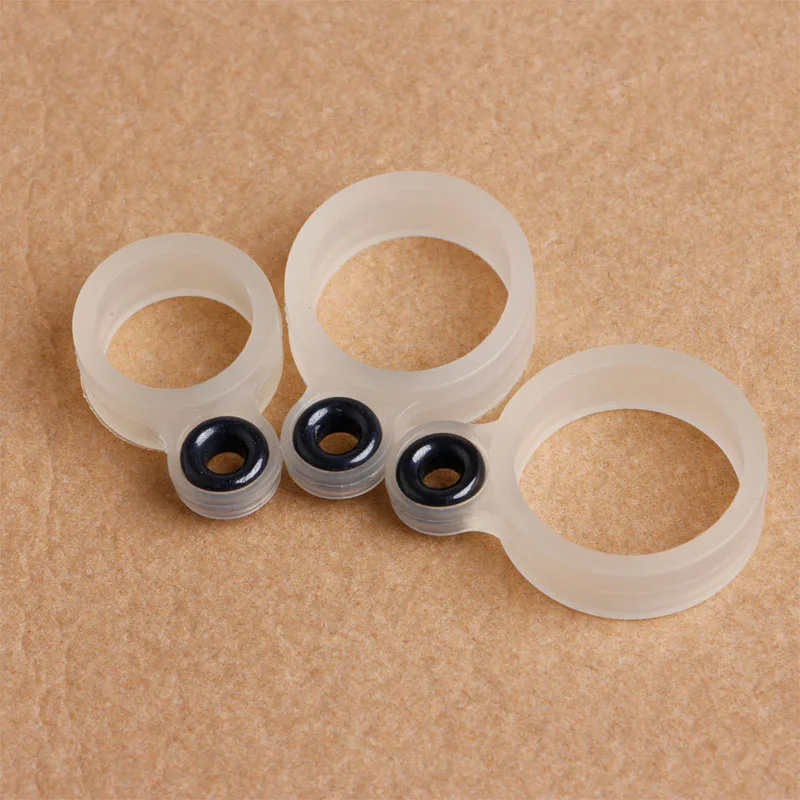 

22Pcs Silicone Fishing Rod Wire Ring Fishing Line Guide Ring Different Size 1-22 Drop Shipping Support