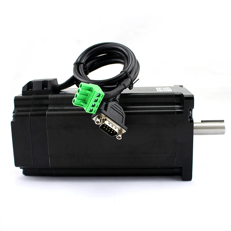Nema34 12Nm 86 Гибридный мотор сервопривода LCDA808H+ LC86H2160 ЧПУ Nema 34 цифровой hybird замкнутый контур 2 фазы Драйвер шагового двигателя AC/DC