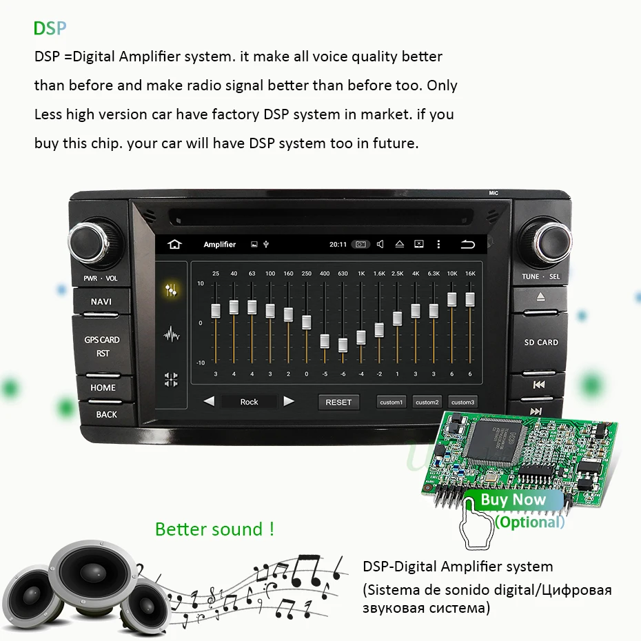 Best DSP 2 DIN Android 9.0 4G RAM 64G ROM GPS RADIO For Mitsubishi Outlander 2013-2016 Pajero dvd Player screen multimedia navigation 9