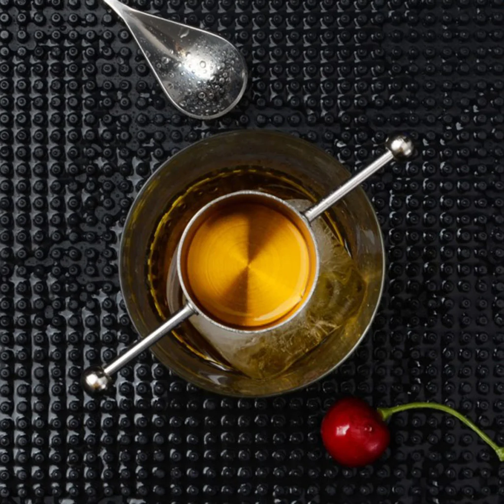 MagiDeal 30ml Blender Cup Cocktail Whiskey Mixing Cup Stainless Steel Mixing Cups for home bar coffee shops Bar Accessories