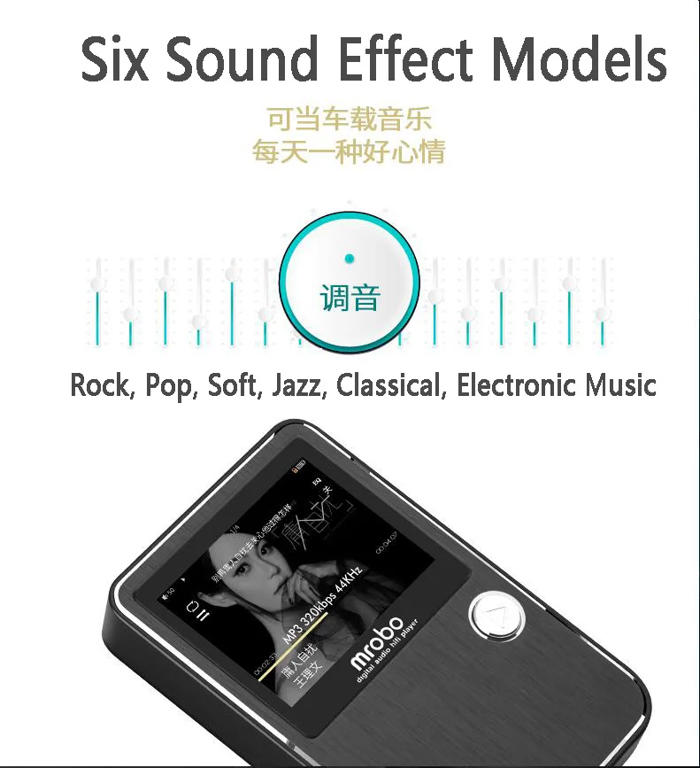 Original HIFI Player  Music High Quality Mini Sports MP3 Music Player Master-band Lossless music Support DSD sony mp3 player