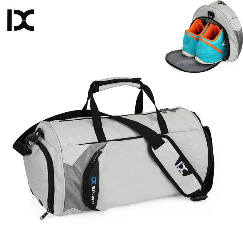 Men Gym Bags For Training Waterproof Basketball Fitness Women Outdoor Sports Football Bag With Independent Shoes