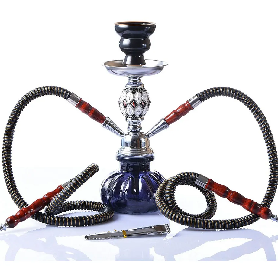 Арабский стиль акриловый кальян набор Sheesha имитация кожи металлический уголь клип аксессуары кальян наргиле набор