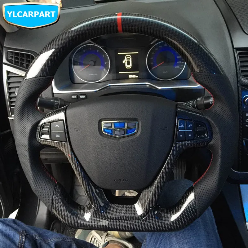 Автомобильная оплетка рулевого колеса для Geely Emgrand 7 EC7 EC715 EC718 RV