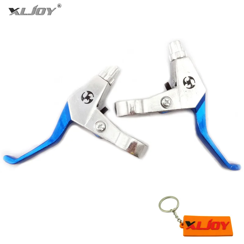 

XLJOY Blue Right Left Handle Brake Levers For 43cc 47cc 49cc Mini Kids Moto Gas Scooter Mini Chopper Pocket Dirt Bike
