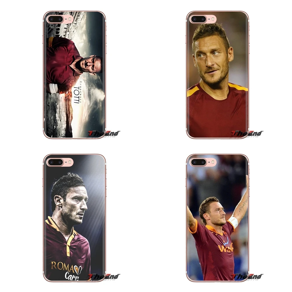 

For Xiaomi Redmi 4A S2 Note 3 3S 4 4X 5 Plus 6 7 6A Pro Pocophone F1 Francesco Totti Football Star Soft Transparent Shell Covers