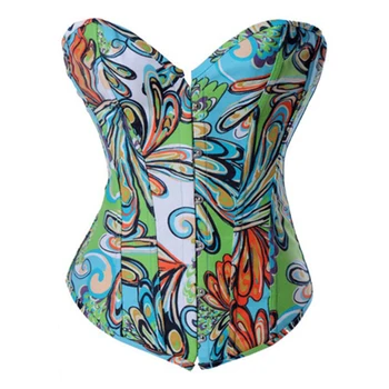 

women waist Trainer corsets top sexy steampunk corsets denim gothic clothing gaine amincissante corset top dress shaperwear