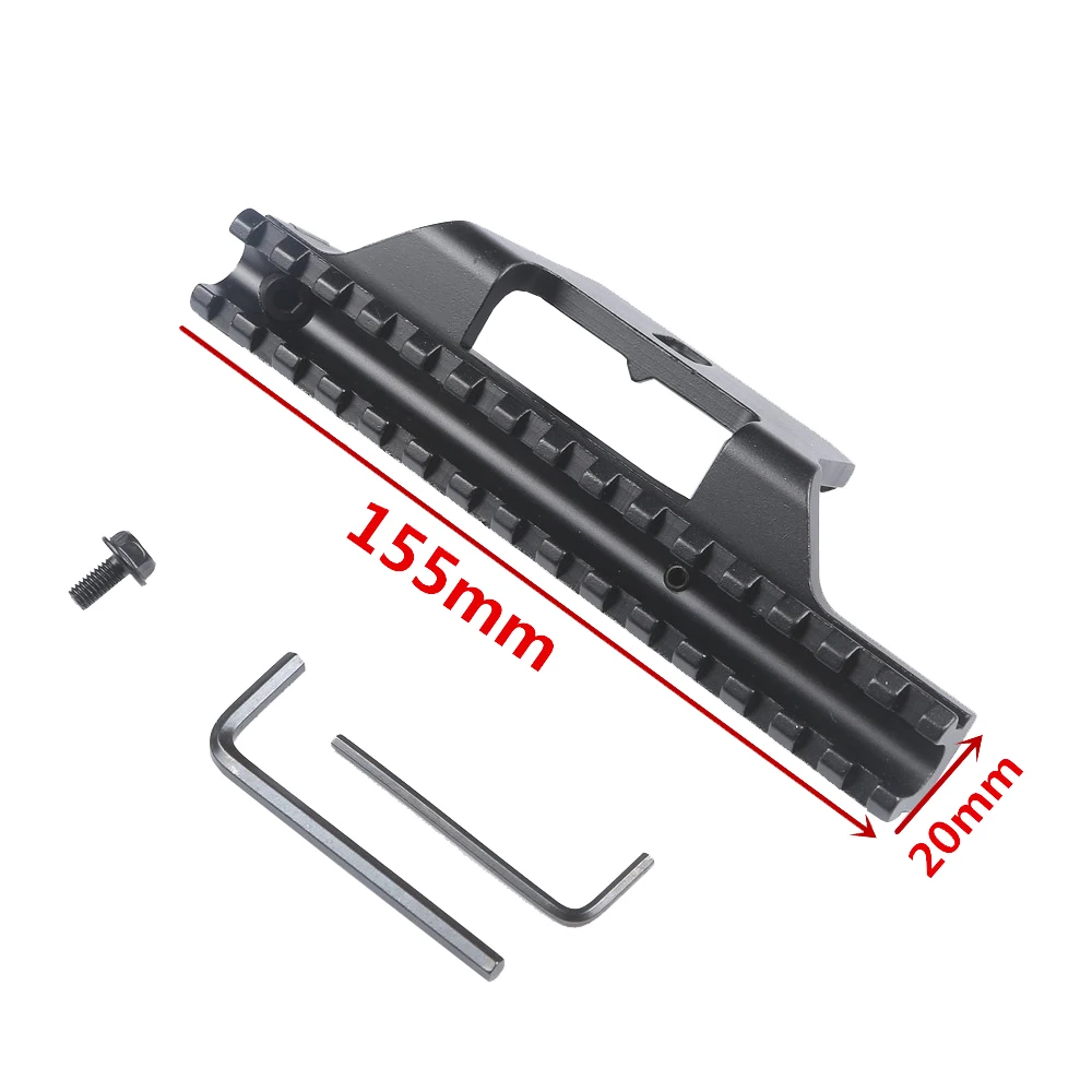 Mizugiwa M1A M14 Тактический металлический крепеж направляющей боковой 20 мм Маунт Уивер