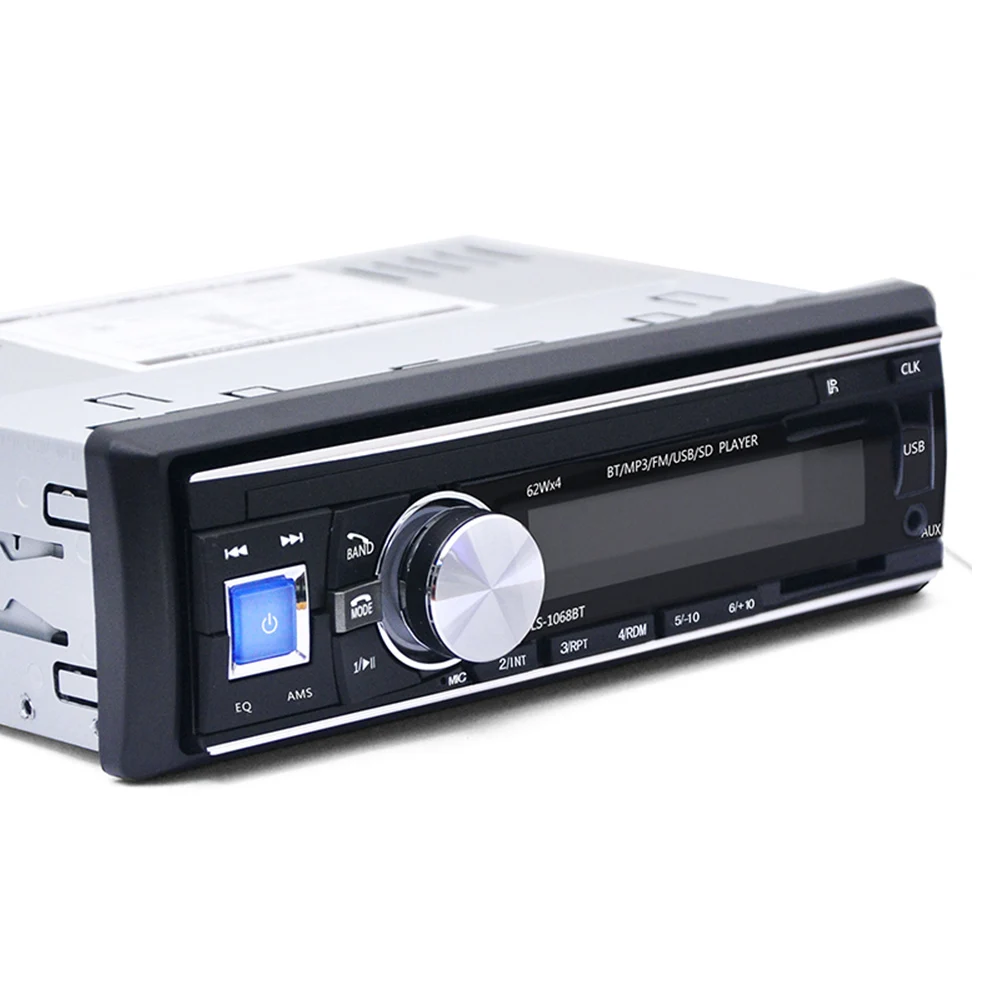 new MP3 Player FM Car Radio Stereo Audio Music USB SD Digital Microphone Bluetooth with In Dash Slot AUX Input