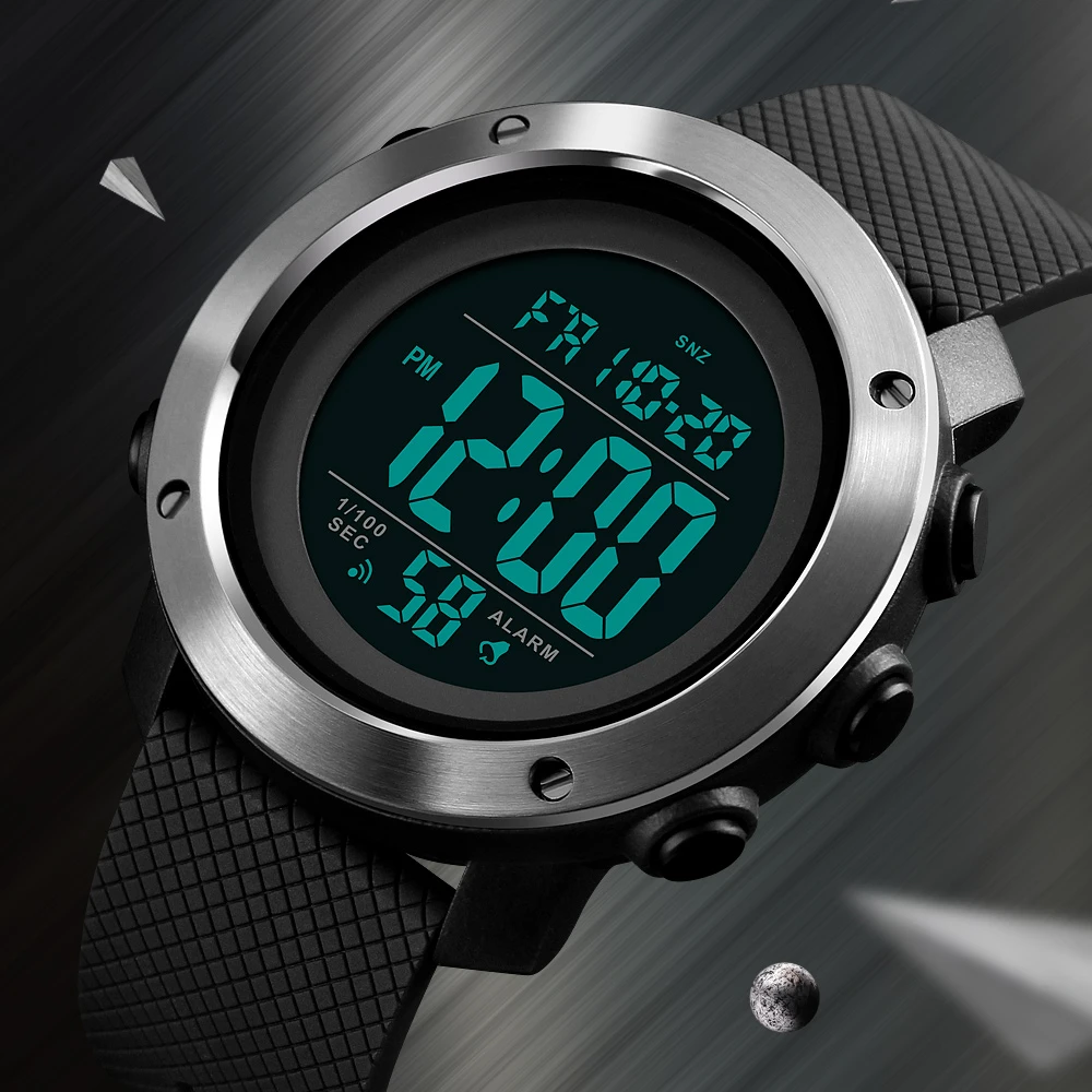 Skmei Top Mewah Jam Tangan Pria Sport Jam Digital Led Tahan Air Fashion Kasual Pria Pria Warna Olahraga Jam Tangan Aliexpress