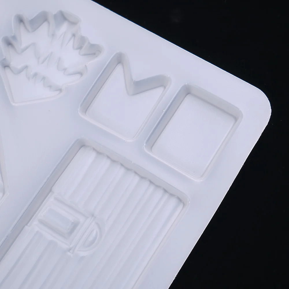 Инструмент для торта 3D форма дверь дома DIY силиконовые формочки для фондана украшение для торта из шоколада резак инструмент