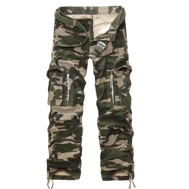 Good Quality Military Camo Cargo Pants Men Hot Camouflage Cotton Workout Men Trousers Spring Autumn Good Quality Military Camo Cargo Pants Men Hot Camouflage Cotton Workout Men Trousers Spring Autumn