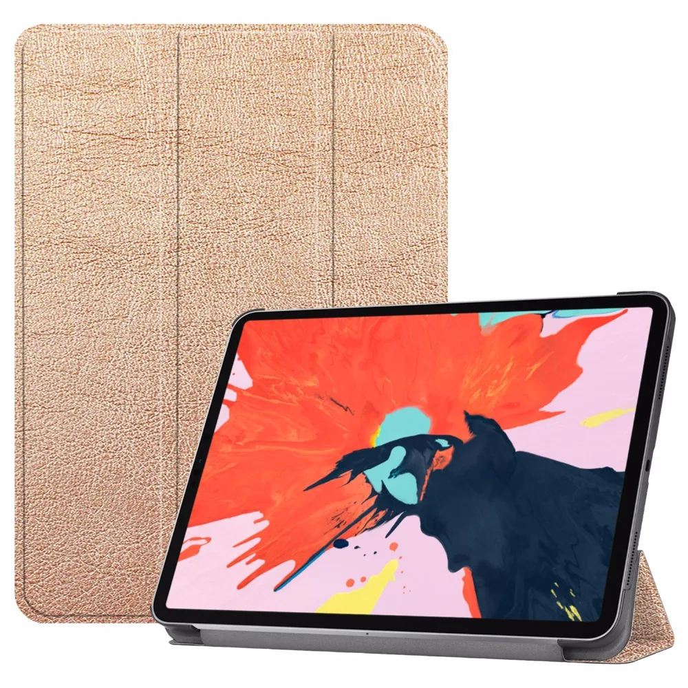 

Gligle Slim Leather Case for iPad Pro 12.9 2018 shell with smart function 300pcs/lot free shipping