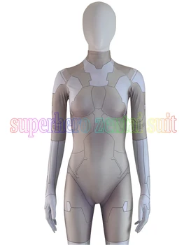 

Ghost in the Shell Suit Major Cosplay Costume 3D Spandex Ghost in the Shell Superhero Zentai Suit For Adult/Kids/Custom Made