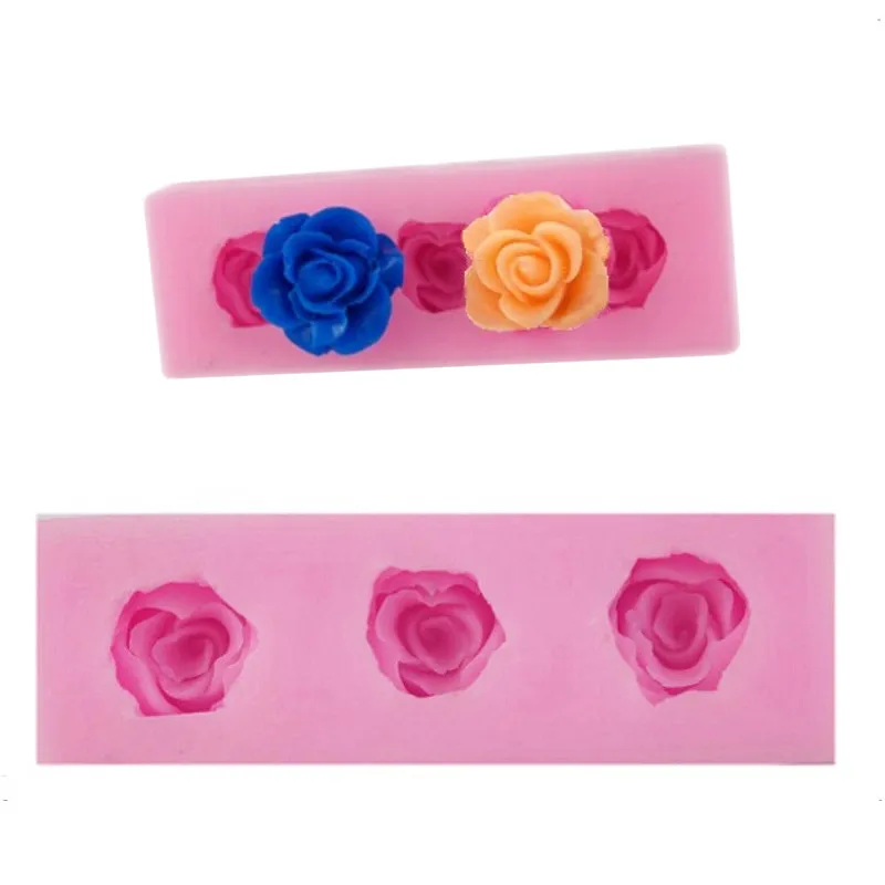 

HOHGIULIA Flowers Gift Mold Fondant Silicone Chocolate Candy Pastry Tool Bakeware Mould Stencil Ice Tray Gift Mold Tool A028