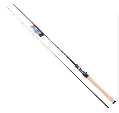 

TSURINOYA Casting Fishing Rod 6'5"/1.98M carbon fiber lure rod 2 SECTION ML Power Fast action rod for LURE fishing ELC-662ML