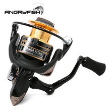 ANGRYFISH NOWER 5,2: 1 высокоскоростная Рыболовная катушка серии 8+ 1BBs 2000 спиннинговая Рыболовная катушка Максимальное сопротивление 8 кг спиннинговая катушка для ловли карпа