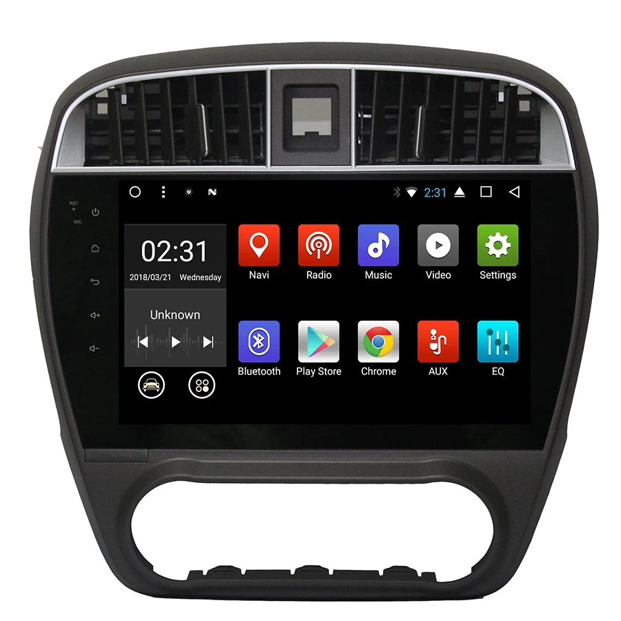 Clearance Asvegen  Android 7.1 Quad Core Car Radio Video GPS Navigation Stereo Headunit WIFI 4G Media DVD Player For Nissan Sylphy 2007 1