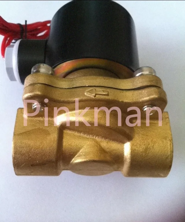 

1pc 2W200-20 2way2position 220V AC 3/4" Electric Solenoid Valve Water Air Normal Close