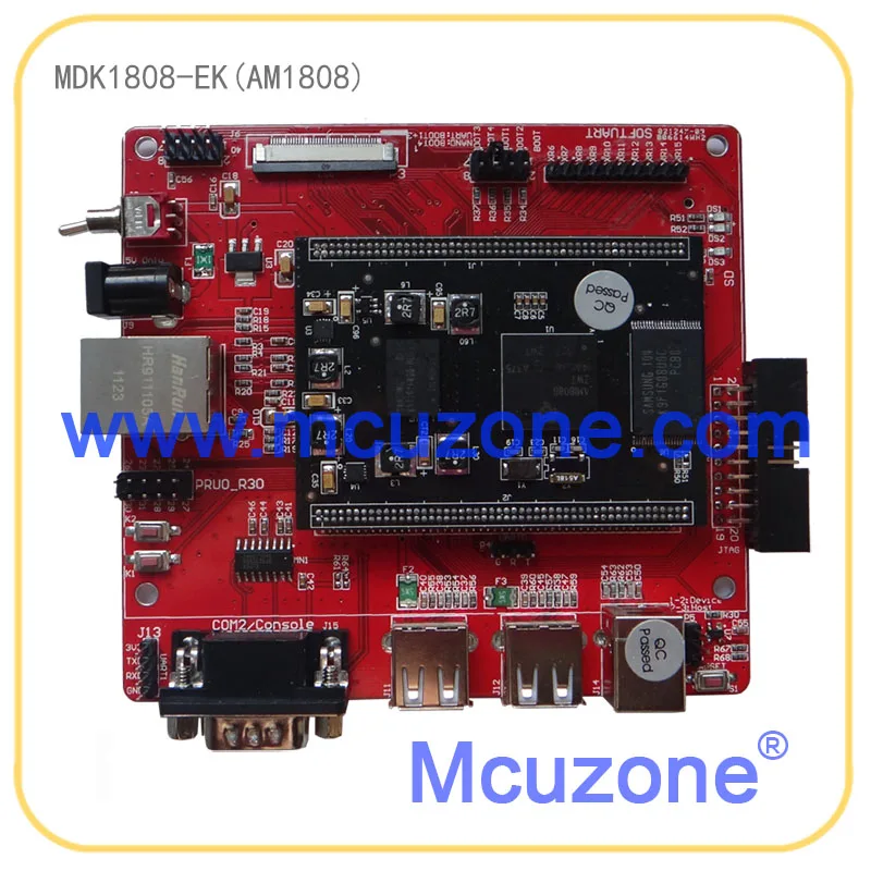

AM1808, MDK1808 development KIT, 456MHz CPU, 128MB DDR2, Ethernet, USB OTG,UART
