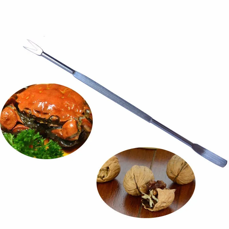 

Stainless Steel Crab Lobster Fork Picks Handy Seafood Tools