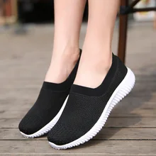 Стиль Flywire Женская дышащая сетчатая повседневная обувь легкая спортивная обувь женские кроссовки Женский носок обувь