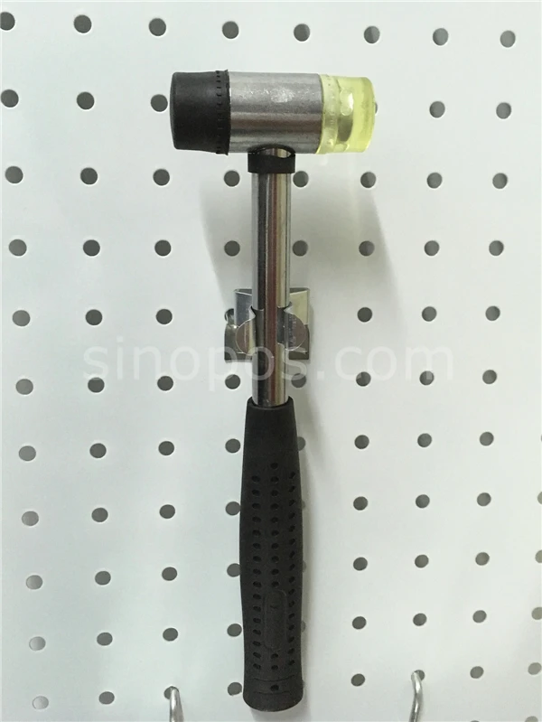 Pegboard расширенные пружинные зажимы, металл flex peg крючки замок сталь wallpeg доска отвёртки удар инструмент дисплей держатель зажим для инструментов