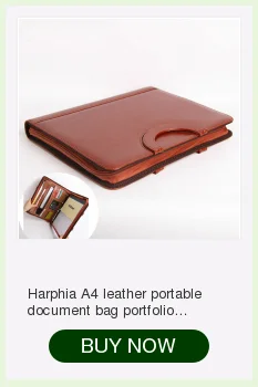 Harphia вкладыш многоразового Журнал Крафт-бумага простой сплошной цвет блокнот планировщик блокнот B5 A5