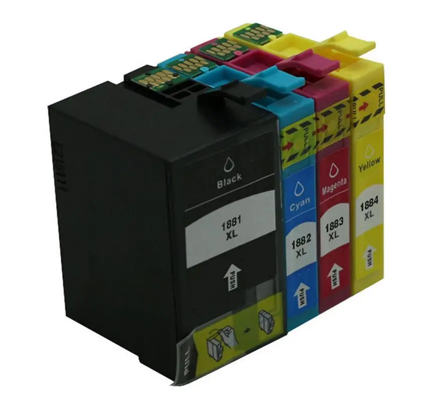 Картриджи 4 шт./компл. для картриджей EPSON Φ/3641/7621 чернильный картридж