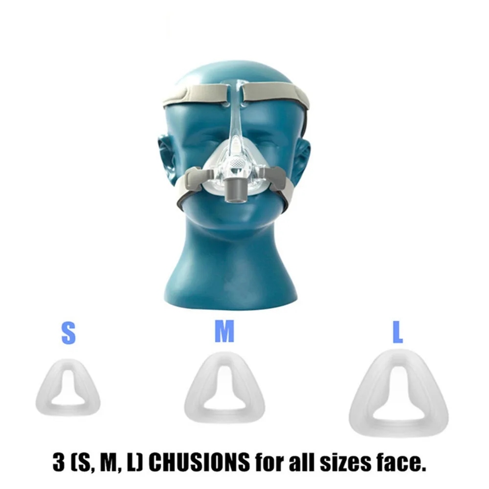 WODT Maschera Full Face Maschera CPAP Maschera respiratoria per Il Sonno Snoring e Apnea Therapy Accessori per Macchine CPAP Taglia Sml,S WODT Maschera Full Face Maschera CPAP Maschera respiratoria per Il Sonno Snoring e Apnea Therapy Accessori per Macchine CPAP Taglia Sml,S
