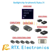 1set(11pcs) For IPhone 8 8Plus X Backlight IC solutions Kit U5660+Coil C5696 C5660+Diode D5660+Capacitor C5651-C5655 Filt L5661