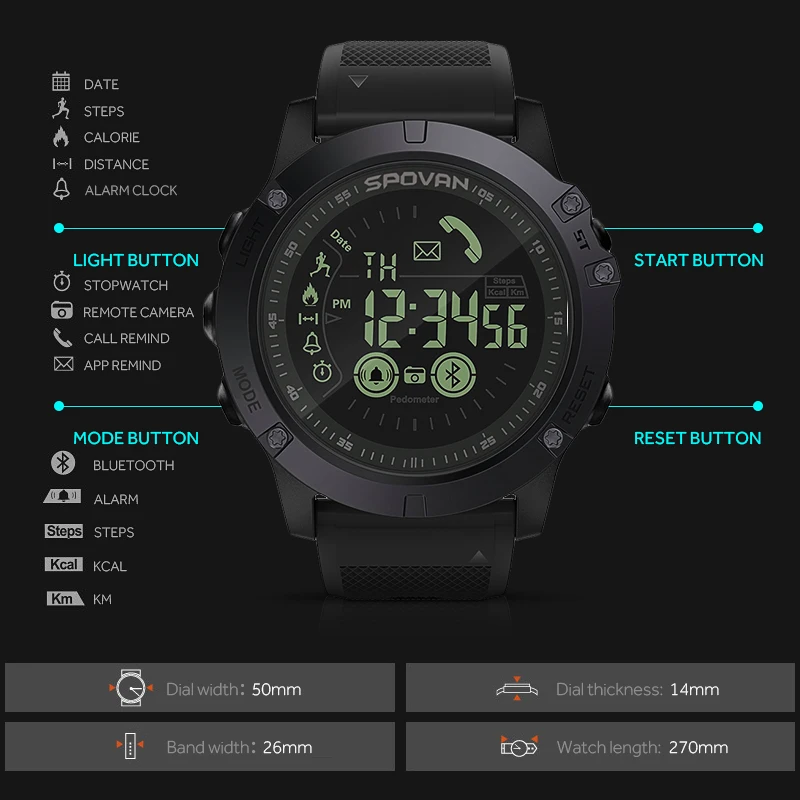 SPOVAN-Smart-Watch-with-Bluetooth-48-month-Standby-Time-Message-Reminder-50m-waterpoof-Smartwatch-for-IOS (1)