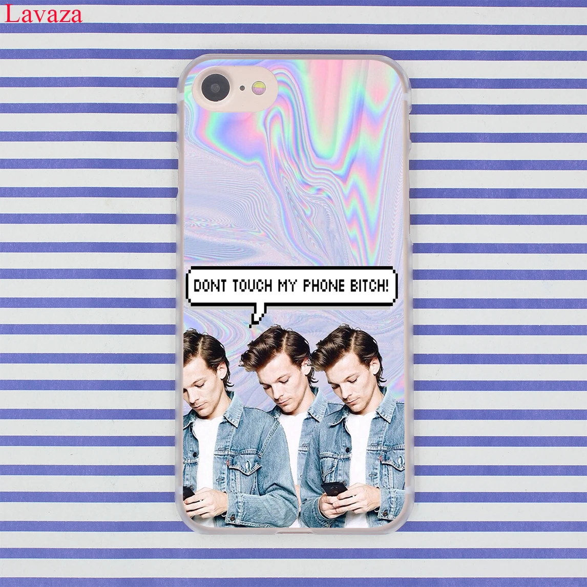 Lavaza One Direction 1d Louis Tomlinson Hard Phone Case for Apple iPhone 8 7 6 6S Plus X 10 5 5S SE 5C 4 4S