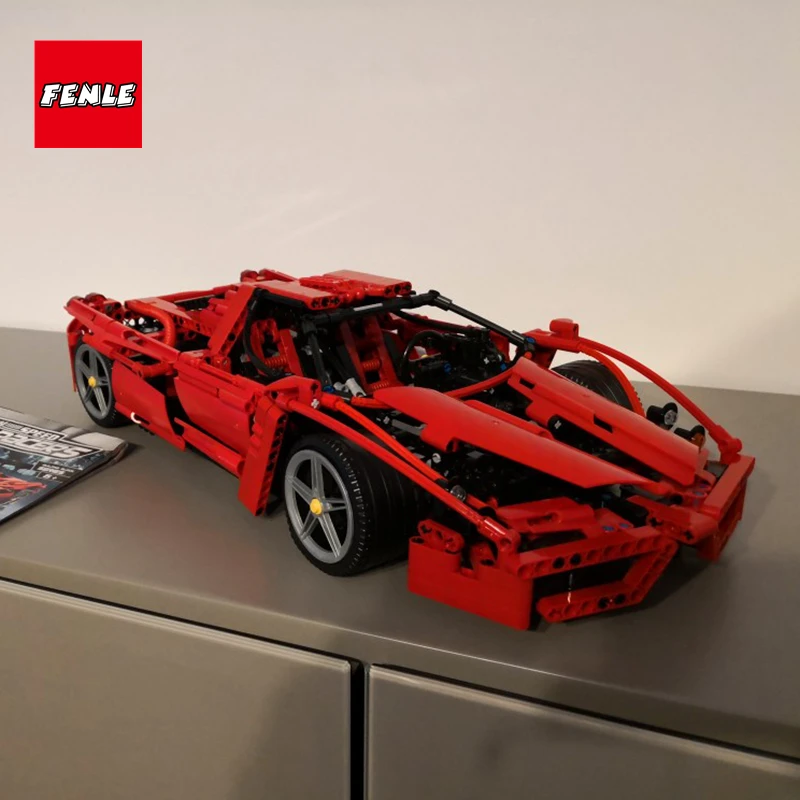 

1:10 Car Model Building Blocks Sets 603pcs and 517pcs Educational toys & hobbies DIY Construction Bricks Gift toys legoings car