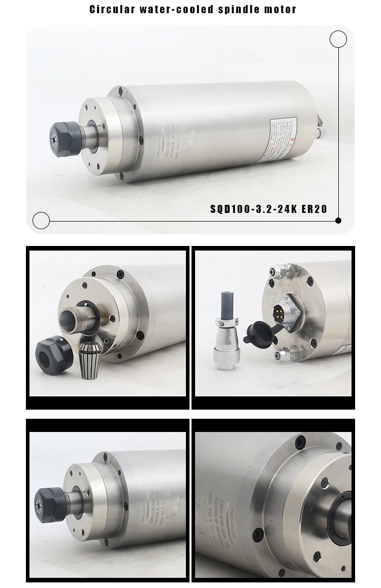 ZHENYU/SQD 100 кВт водяное охлаждение мотор шпинделя для мягкого металла мм прессформы мотор шпинделя